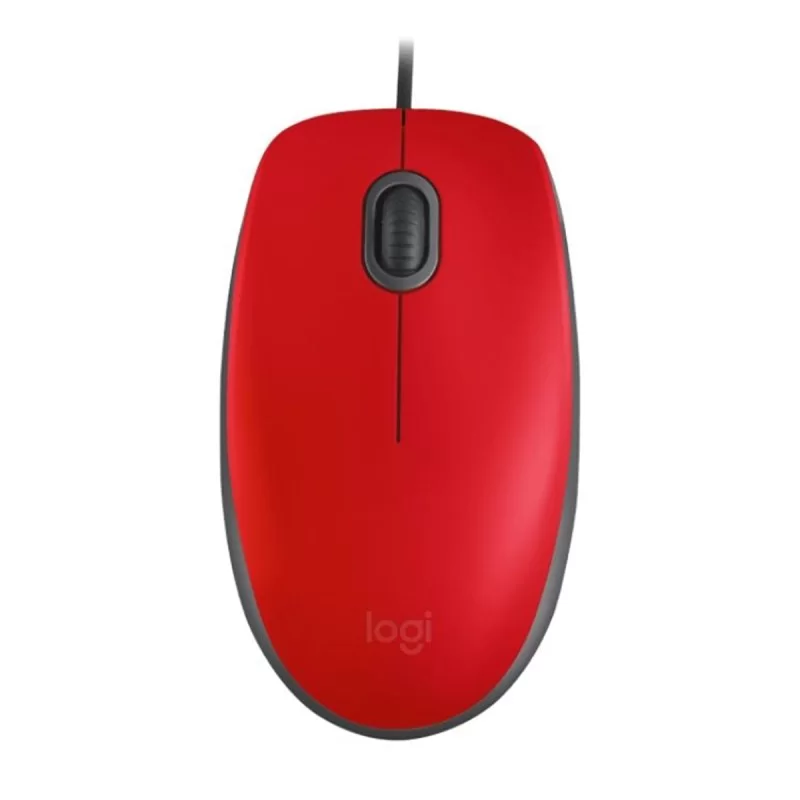 Mouse Logitech M110 Silet Rojo