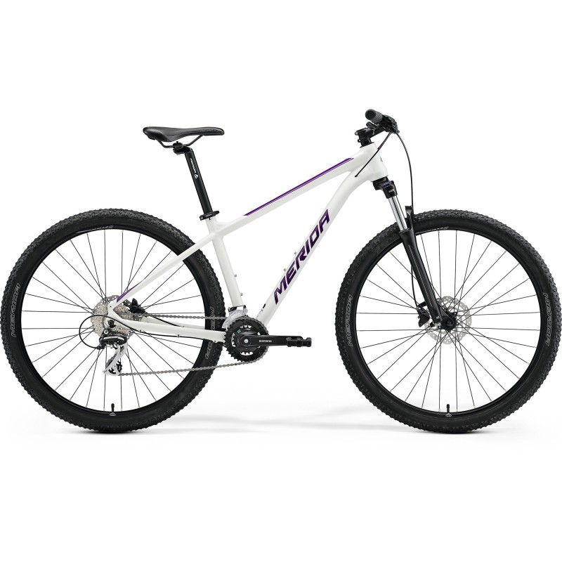 Bicicleta Merida BIG NINE 20-2x 29" - Blanco (Morado)- Talla S (14.5)