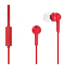 Audífonos Genius HS-M300 - con Micrófono - 3.5mm - Rojo