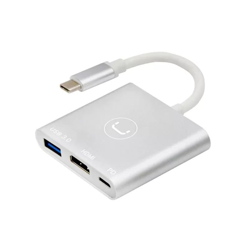 Hub UNNO USB-C a USB 3.0 - HDMI