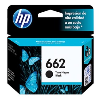 Cartucho de tinta HP 662 - Negro