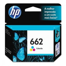 Cartucho de tinta HP 662 - Tricolor