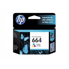 Cartucho de tinta HP 664 - Color