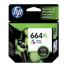 Cartucho de tinta HP 664XL - Color