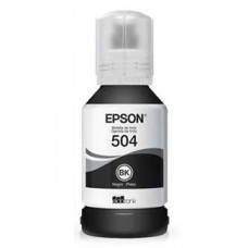 Botella de tinta Epson T504 - Negro