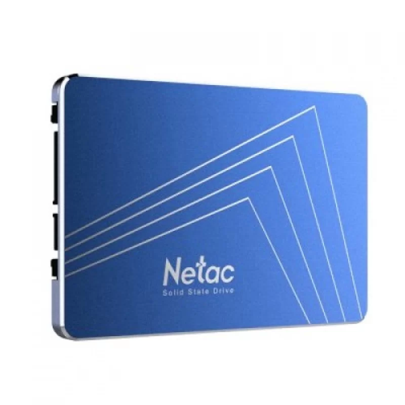 Netac 256GB SSD 2.5'' SATAIII Disco de Estado Solido Interno SSD Disco Duro  3D NAND Flash, para Portatil, PC