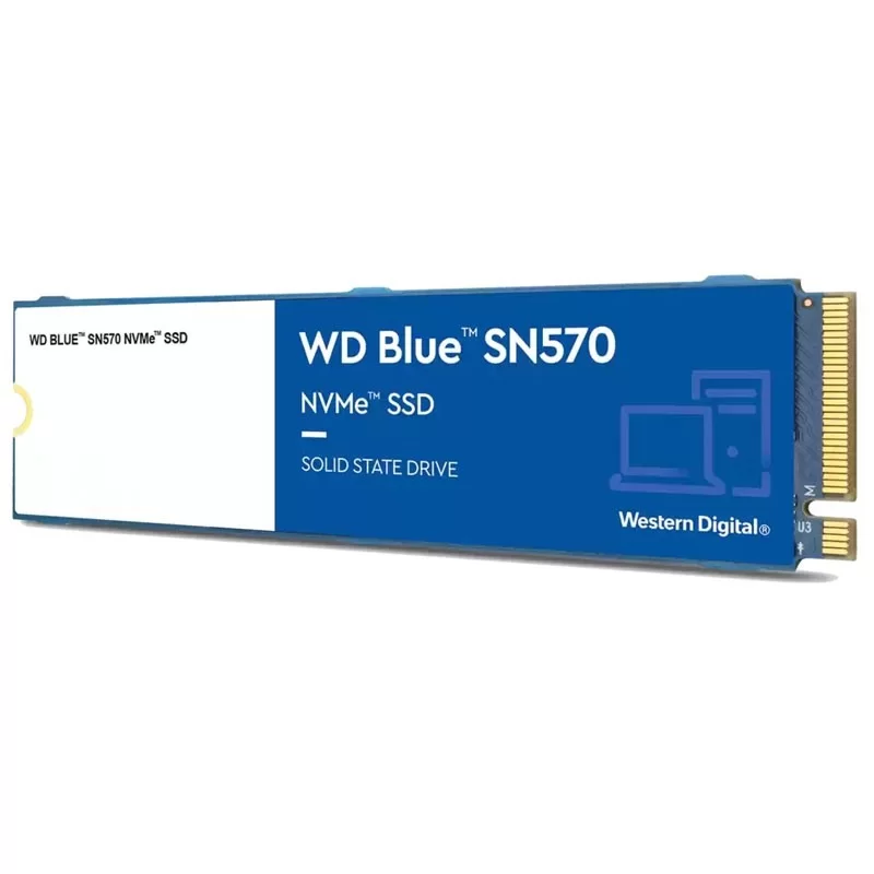 SSD M.2 WD BLUE SN570 PCIe - 500GB