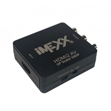 Convertidor iMEXX HDMI A RCA-AV-Stereo 1080p