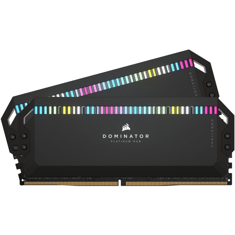 MEMORIA RAM CORSAIR DOMINATOR PLATINUM RGB DDR5 5200MHZ - 32GB - NEGRA