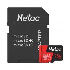 Memoria MicroSD 256GB Netac P500 Pro Clase 10