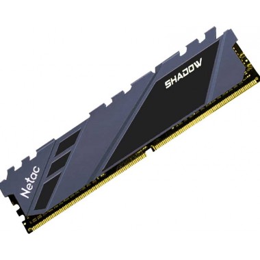 Memoria Ram Netac Shadow Gris DDR4 3200MHz - 8GB