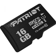 Memoria MicroSD 16GB Patriot Clase 10