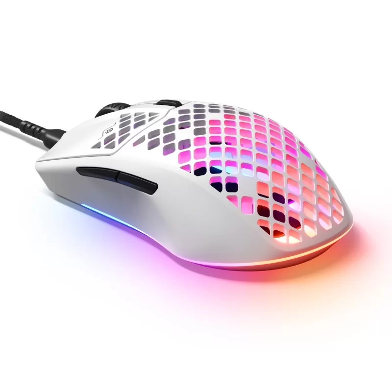 Mouse Gaming SteelSeries AEROX 3 - BLANCO