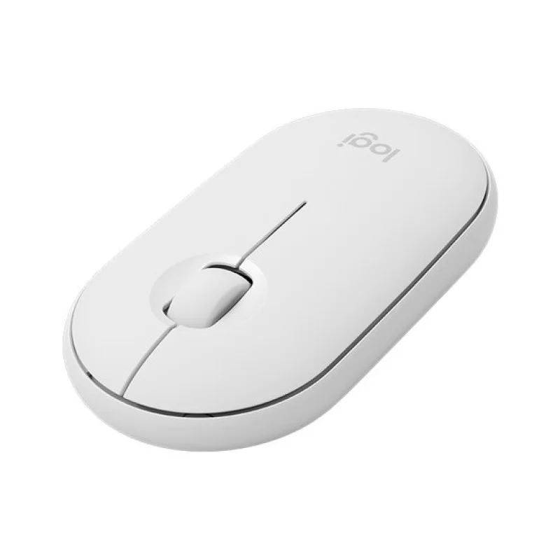 Mouse Logitech Pebble M350 inalámbrico Blanco