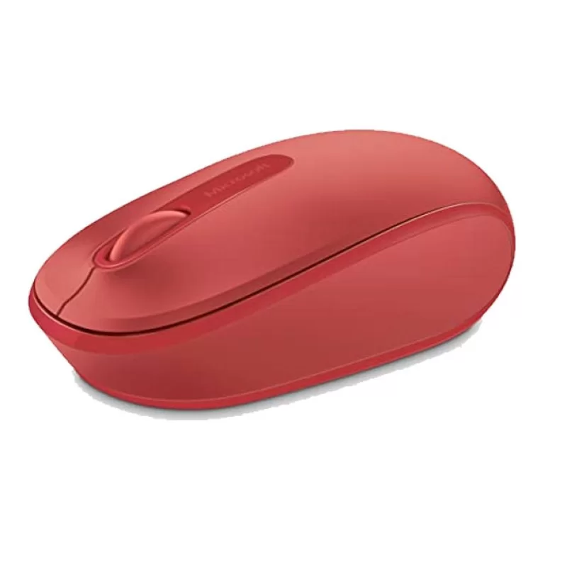 Mouse Microsoft Mobile 1850 Inalámbrico - Rojo