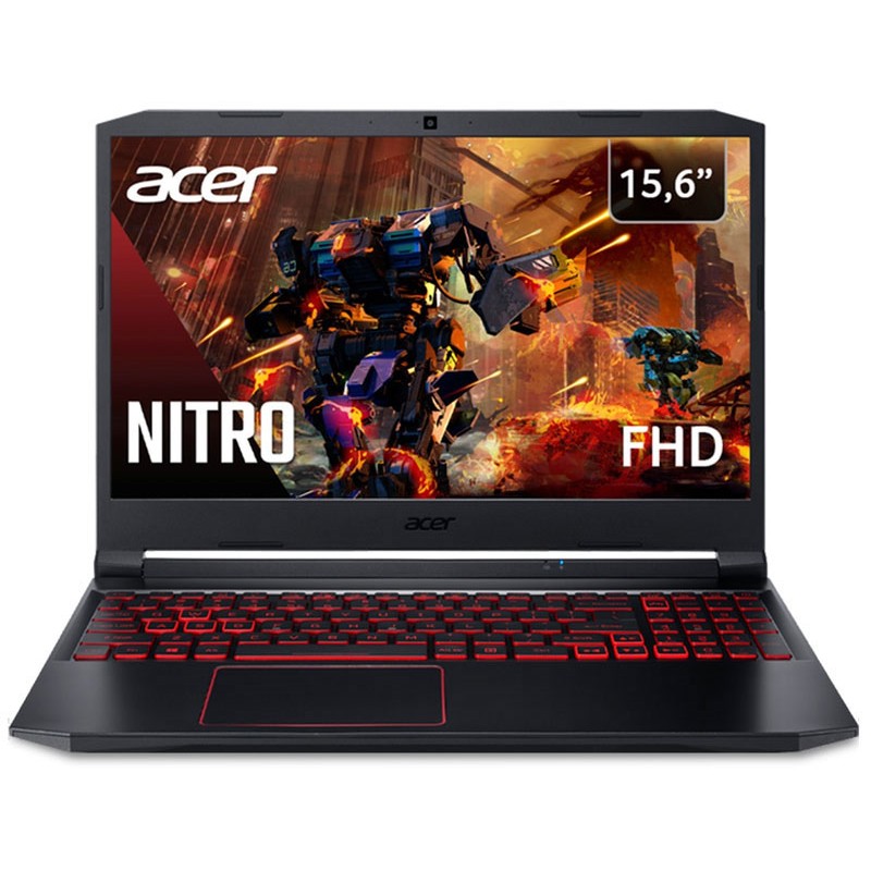 Acer Nitro 5 Ci5-10300H - 8GB - 256GB-SSD - GTX-1650-4GB - 15.6" - W10 Esp