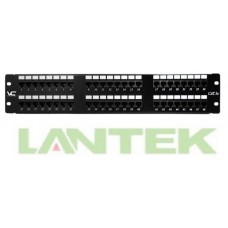 Panel de Parcheo Lantek UTP CAT5e - 48 puertos