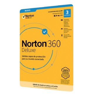 Norton 360 Deluxe - 3 Usuario - 1año