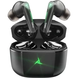 Tecno Auriculares inalámbricos para juegos con micrófono, auriculares  Bluetooth de latencia ultra baja de 50 ms, cancelación de ruido,  auriculares