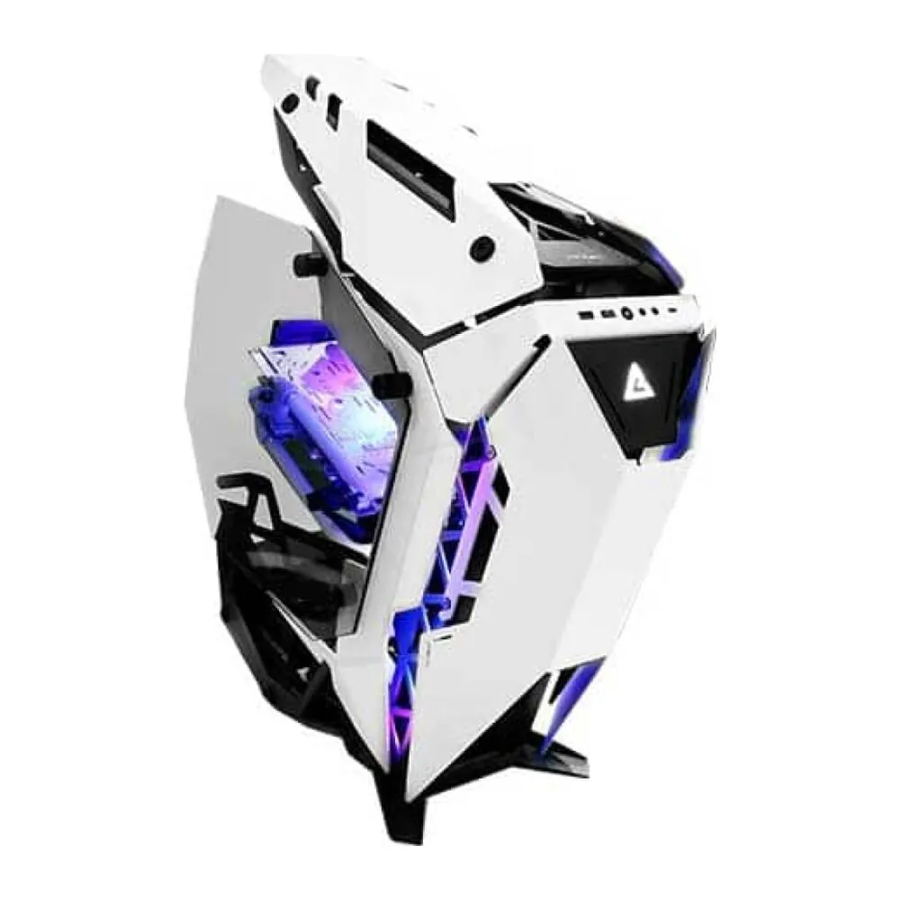 Case Antec TORQUE Temperado - Blanco con Negro - Mid Tower