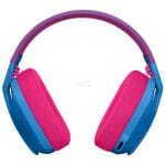 Headset Logitech G435 Gaming Inalámbrico Lightspeed - Azul con Fucsia - Intelec | Tecnología y Fitness Headset Logitech G435 Gaming Inalámbrico Lightspeed - Azul con Fucsia