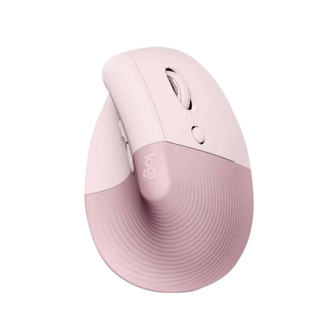 910-006472 - Intelec | Tecnología y Fitness Mouse Logitech Lift Vertical Ergonómico - Inalámbrico - Rosado