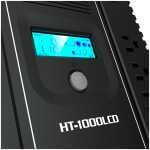 UPS Forza HT-1000 LCD 1000VA - 600W 12 TOMAS - 2USB