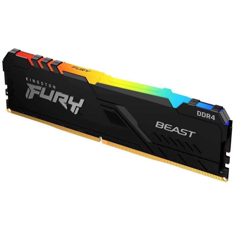 MEMORIA RAM KINGSTON FURY BEAST RGB DDR4 3600MHZ – 32GB - Intelec