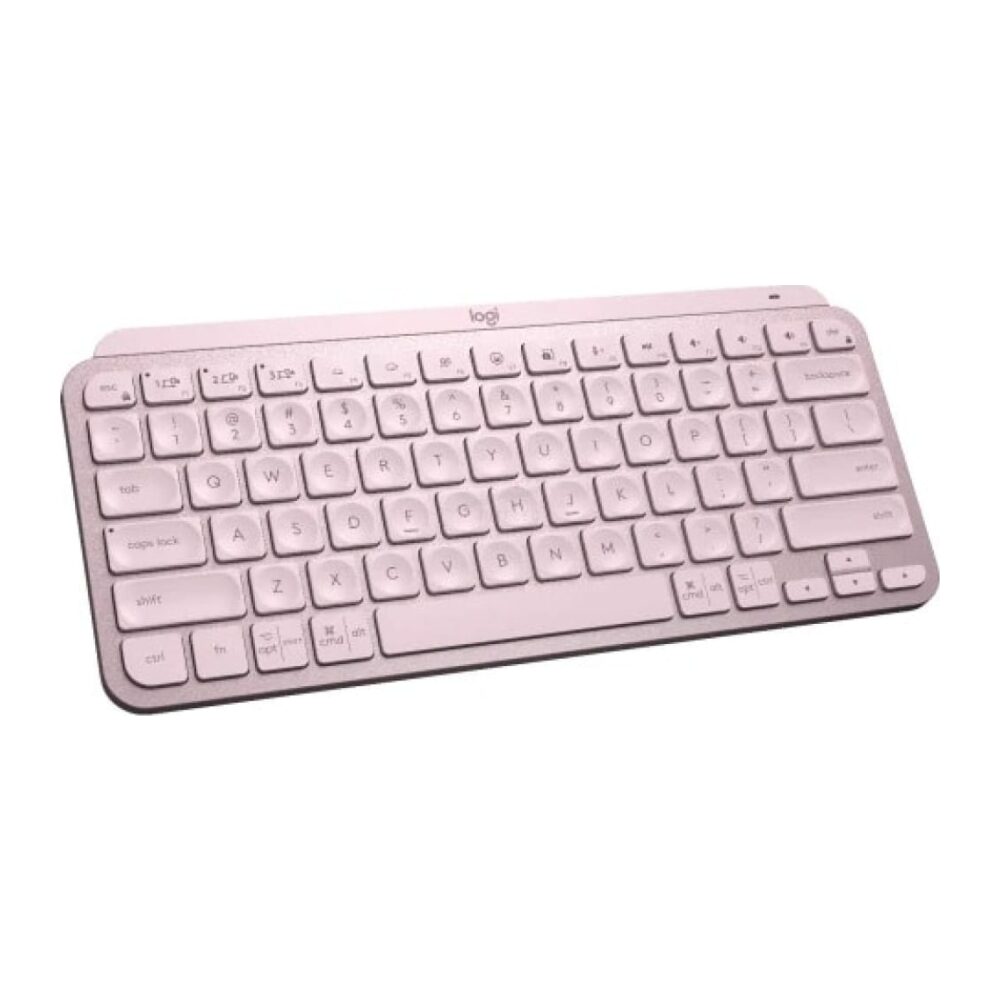 Teclado Logitech MX Keys Mini Iuminado - INALAMBRICO - ROSADO
