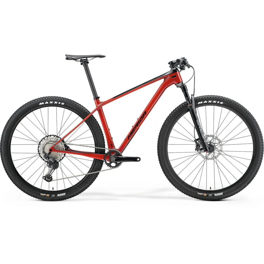 BICICLETA MERIDA BIG NINE XT 29" ROJA CON NEGRO - TALLA L