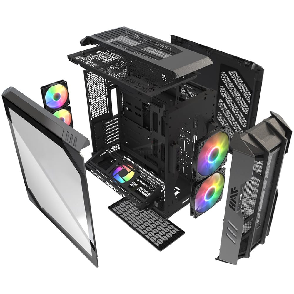 CASE COOLER MASTER HAF 700 - NEGRO - FULL TOWER - Imagen 2