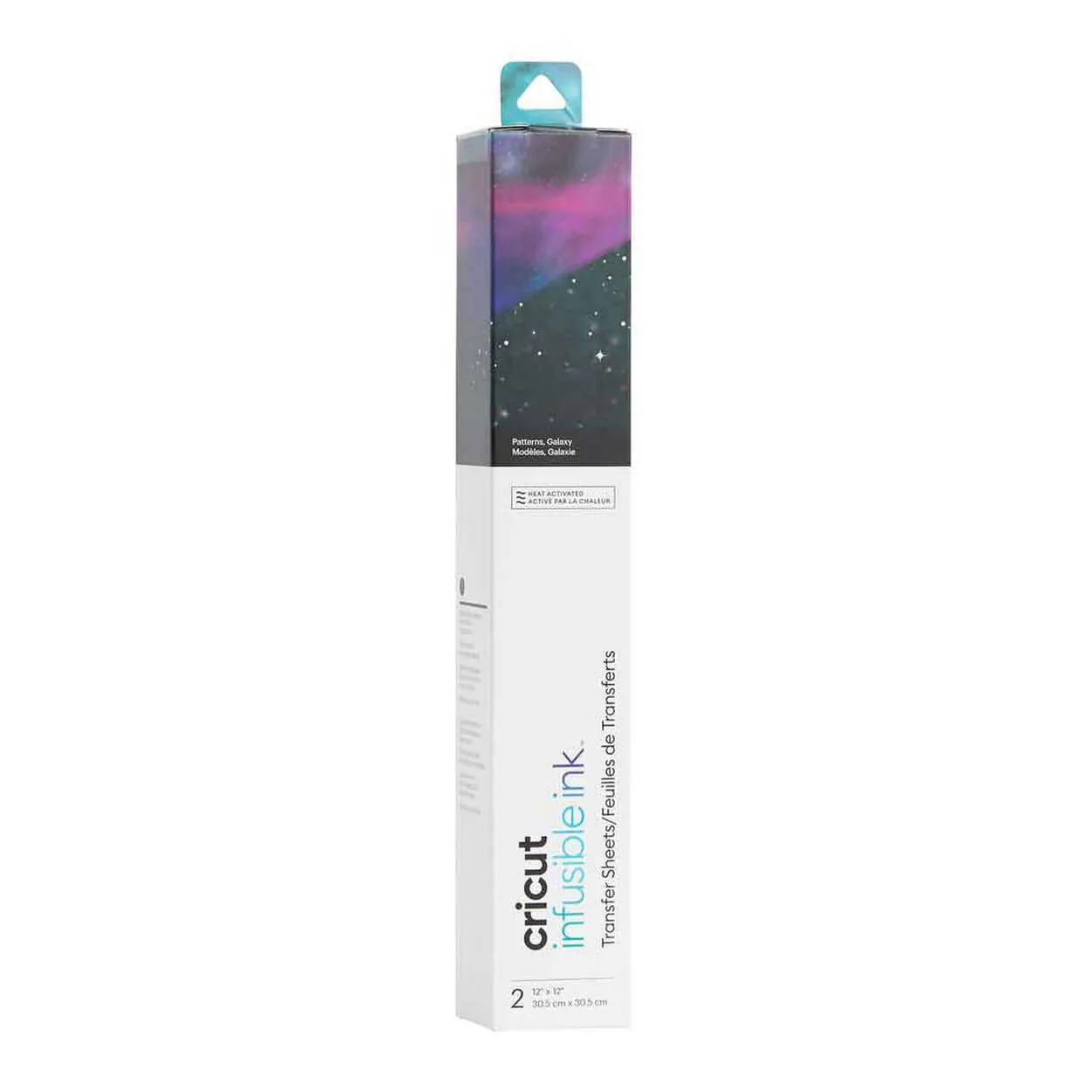 CRICUT HOJA DE TRANSFERENCIA INFUSUBLE INK - GALAXY - 2 HOJAS