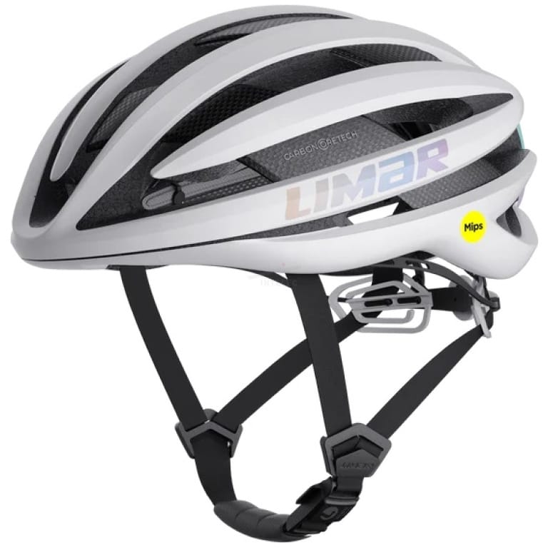 CASCO LIMAR AIR PRO + MIPS - IRIDESCENT BLANCO - L