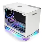 CASE INWIN A1 PLUS – CON FUENTE 650W 80+ GOLD – TEMPERADO – BLANCO - MINI ITX