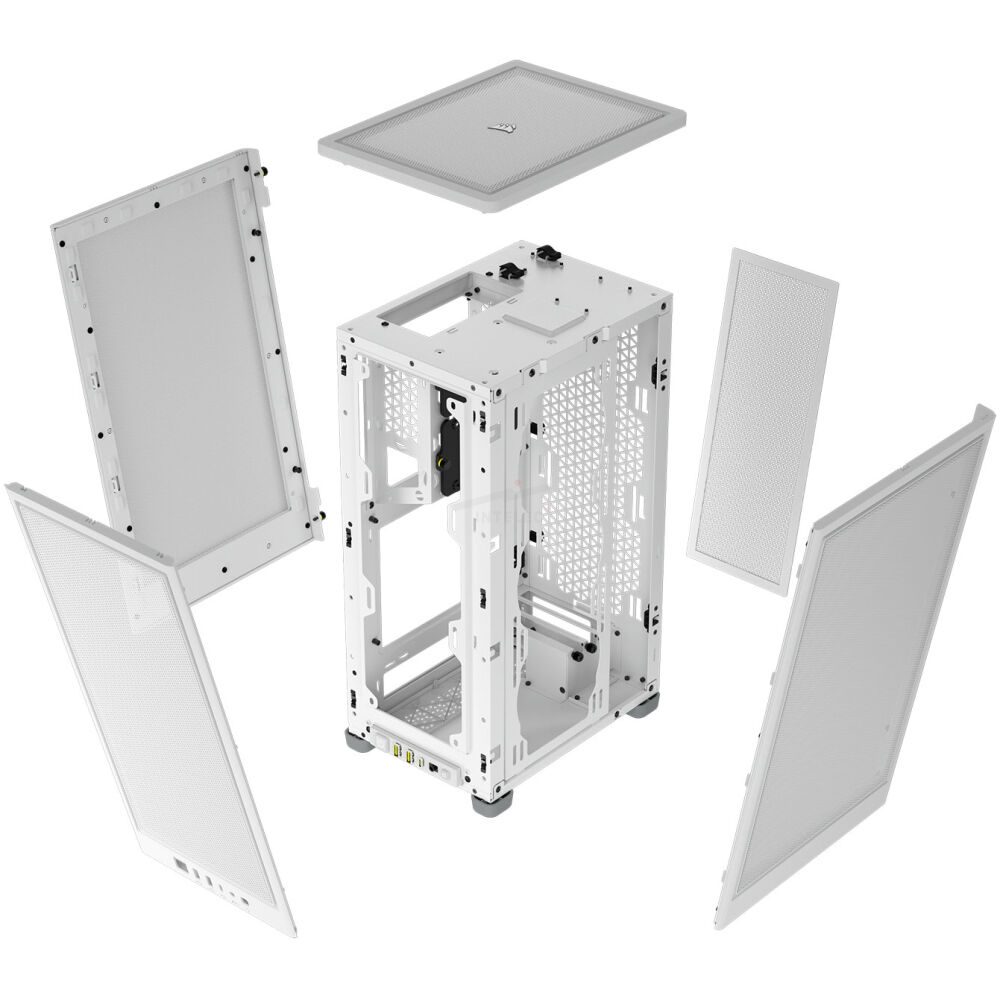Case Corsair 2000D AirFlow - Temperado - Blanco - MINI ITX - Imagen 2