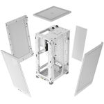 Case Corsair 2000D AirFlow - Temperado - Blanco - MINI ITX - Imagen 2