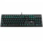 TECLADO GAMING T-DAGGER ESCORT – MECANICO – LUZ AZUL – SWITCH AZUL ...