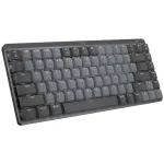 Teclado Logitech Inalambrico MX Mini Mecánico Gris Bluetooth