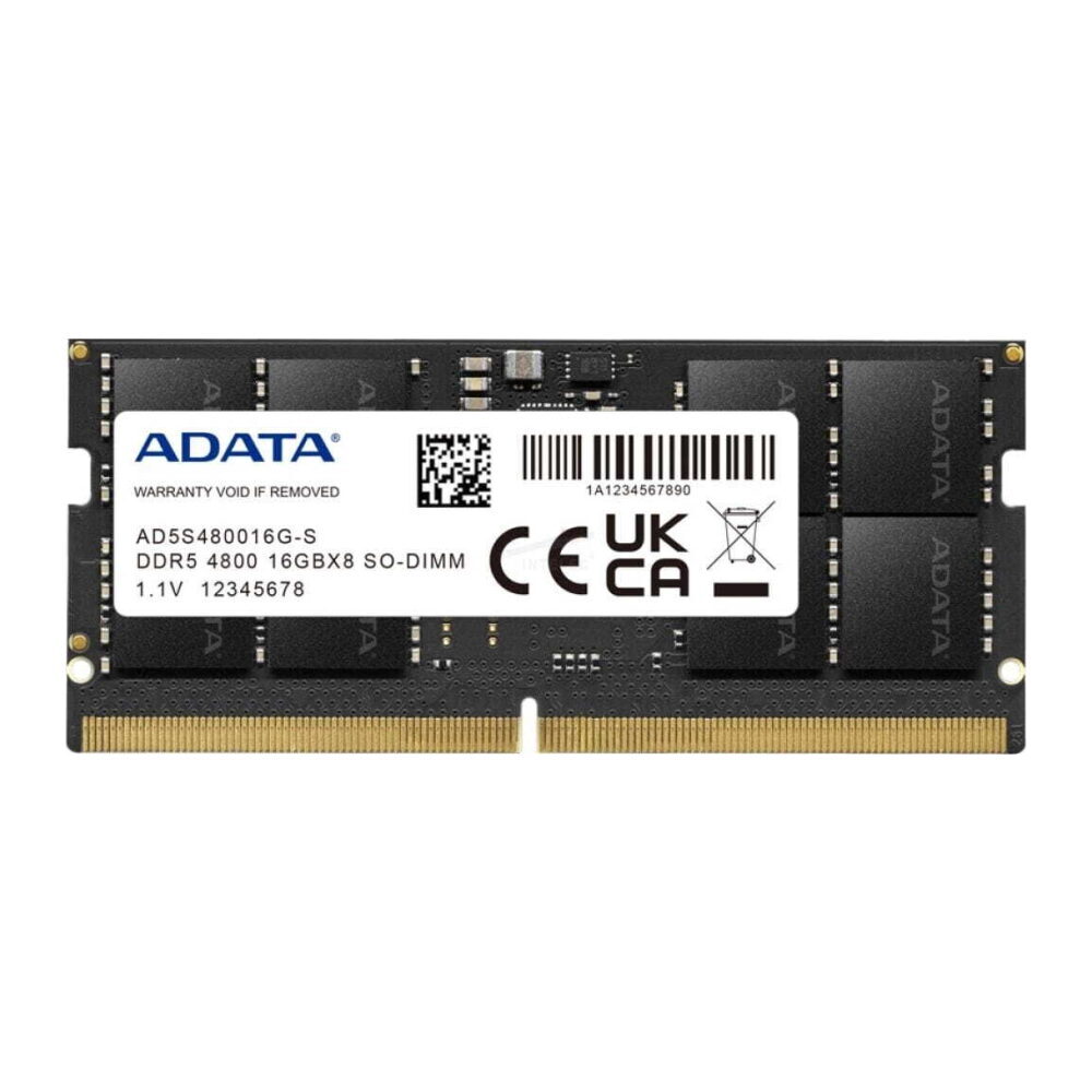 Memoria So Dimm Adata DDR5 4800MHz – 16GB - Intelec | Tecnología y