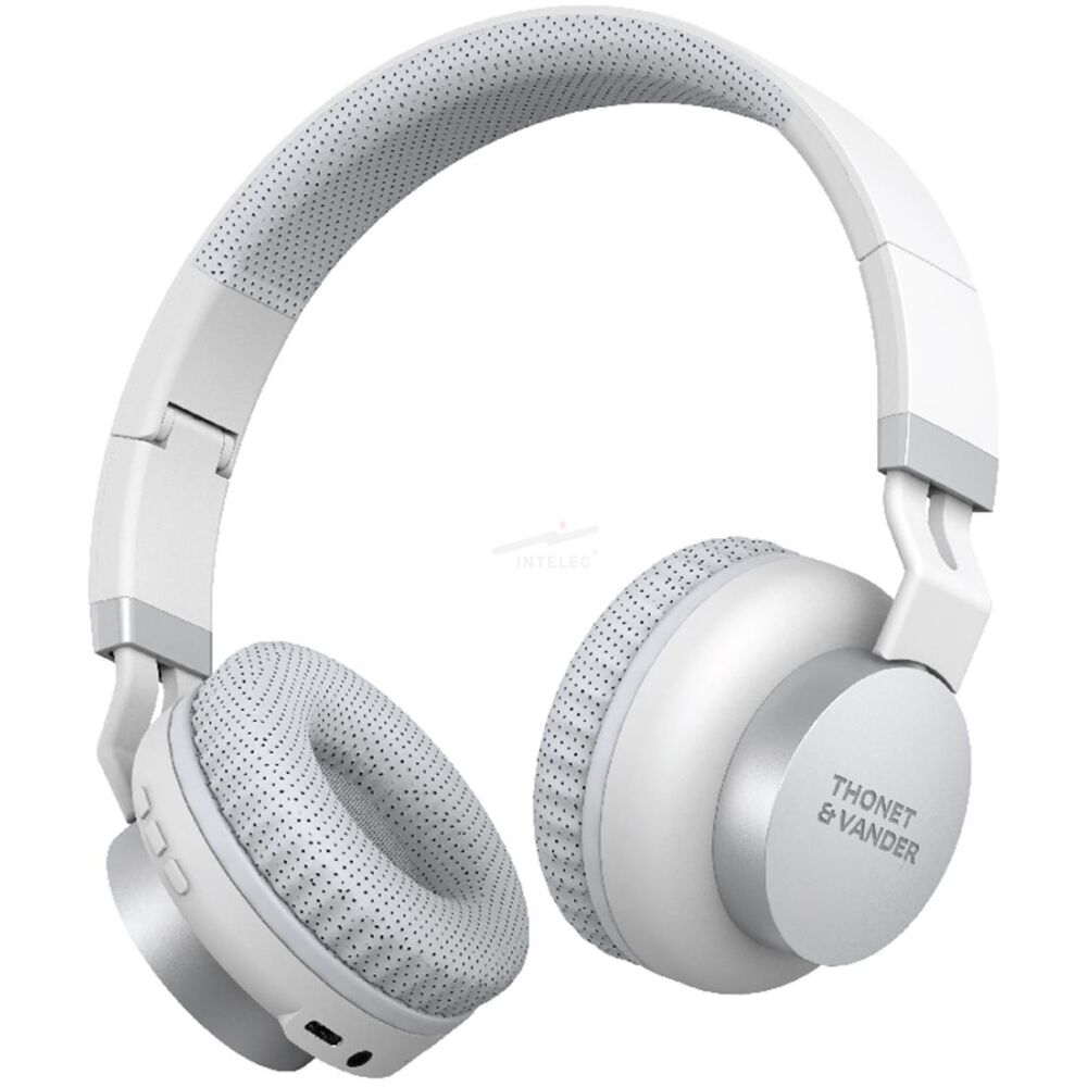 AUDIFONOS THONET & VANDER DAUER - BLUETOOTH-3.5MM - BLANCO - Imagen 1