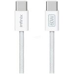 INFINIX USB-C TRENZADO 60W 1M BLANCO