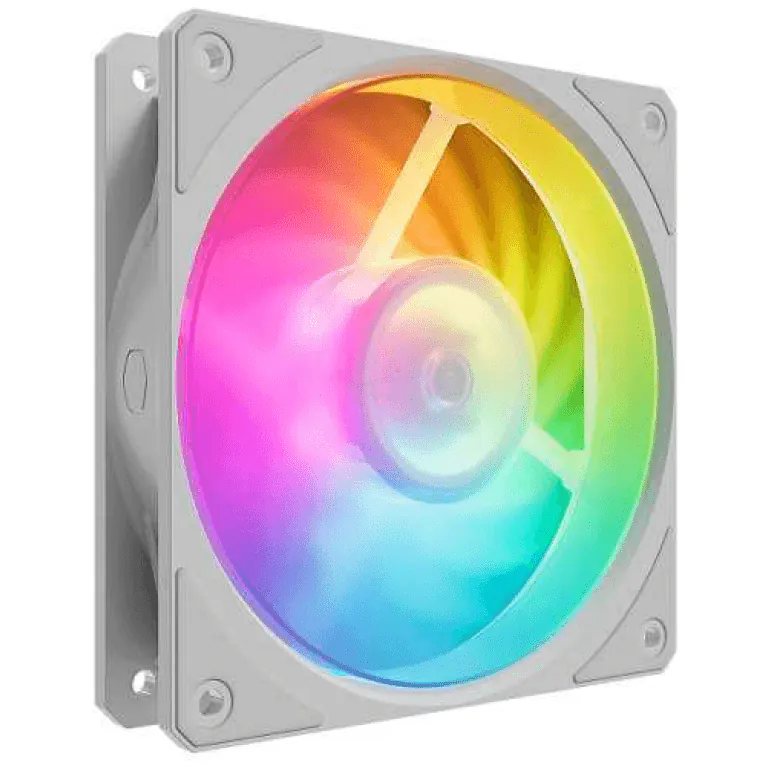 VENTILADOR COOLER MASTER MOBIUS 120P ARGB - BLANCO