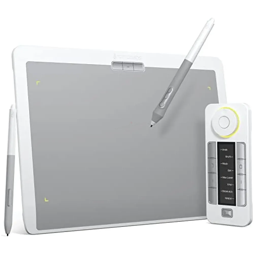 Tablet de Dibujo Xencelabs Pen Tablet Mediana Bundle Profesional 12" - Blanca - Imagen 1