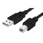 CABLE XTECH USB-A 2.0 MACHO A USB-B MACHO - 1.8MTS