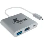ADAPTADOR XTECH USB TIPO C MACHO A USB-C - HDMI - USB 3.0