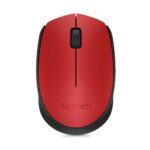 Mouse Logitech M170 inalámbrico - Rojo