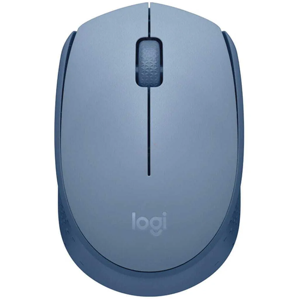 910-006863 - Intelec | Tecnología y Fitness Mouse Logitech M170 inalámbrico - Gris Azul