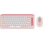 Teclado y Mouse Logitech POP - Inalambrico - Rosado