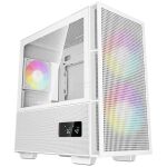CASE DEEPCOOL CH360 DIGITAL ARGB - BLANCO - MINI ITX