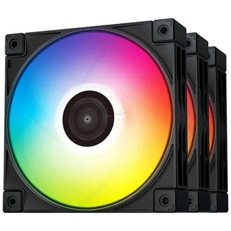 VENTILADOR DEEPCOOL FC120 - 3PACK - NEGRO